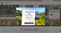 Desktop Screenshot of hotel-terrasses-dubailli.com