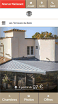 Mobile Screenshot of hotel-terrasses-dubailli.com